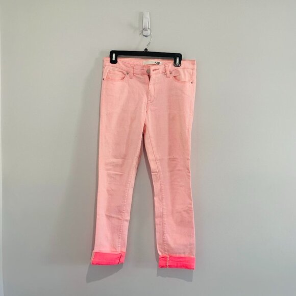 Joe Fresh Pants - Joe Fresh Women Pink Slim Pants Size 4